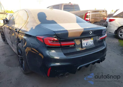 2020 BMW M5 Competition from USA, damaged, VIN WBSJF0C09LCE34074